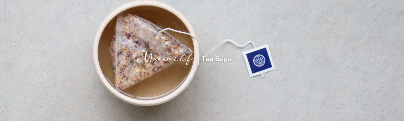 Tea bag banner