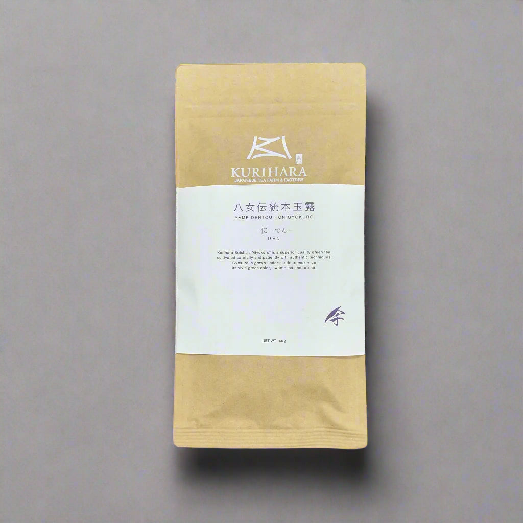 #0066.F2 Kurihara Tea: Den 伝 (Tradition) - Heritage Gyokuro Green Tea