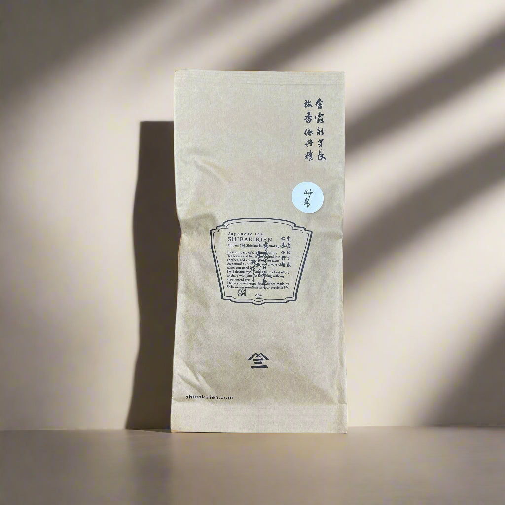 #0936.S5 Shibakiri Tea Garden: 2025 Hototogisu - Handpicked, Shaded Single Cultivar Yabukita Asamushicha