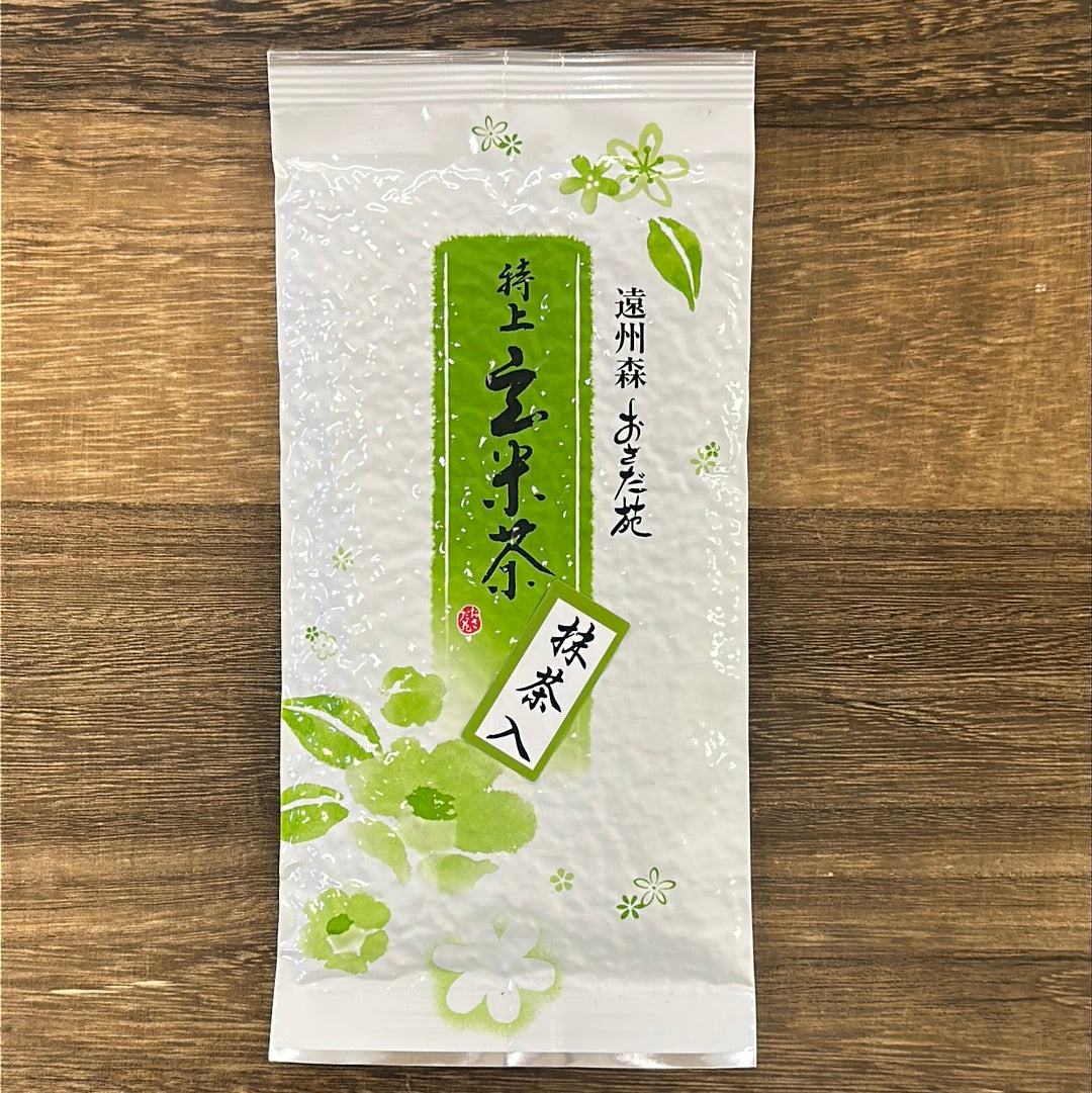 #0570.S5 長田茶:プレミアム玄米茶 with 抹茶 抹茶入特上玄米茶