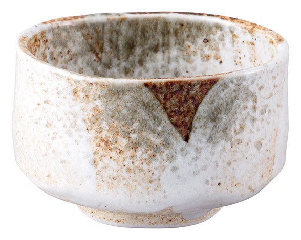 Seiangama: Snow Shino Matcha Bowl 雪志野抹茶椀