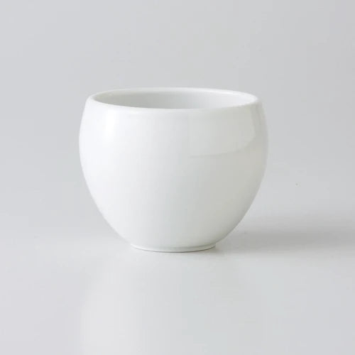 Saikai Ceramics: Tea Professional's White Porcelain Tea Cup Kyomaru - 150 ml
