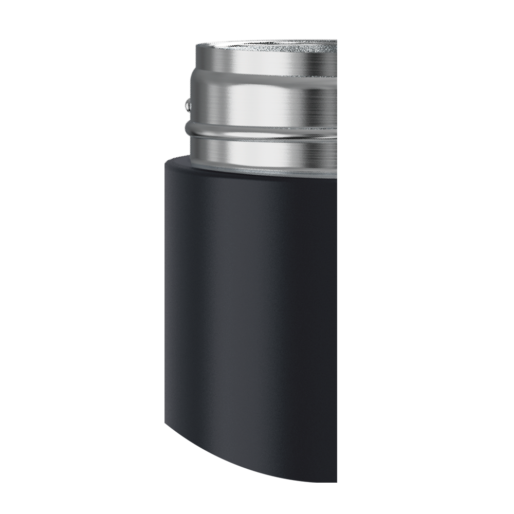 Lalaluctus ティーボトル - ステンレススチールタンブラー(ティーストレーナー付き) - クリームホワイト - 400 ml