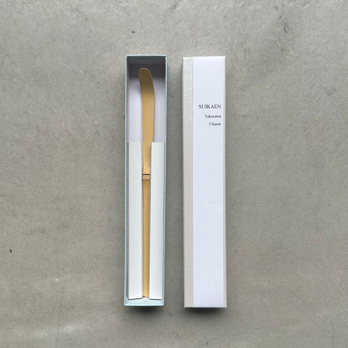 翠華園 谷村安ぶろう:白竹茶杓 白竹茶杓