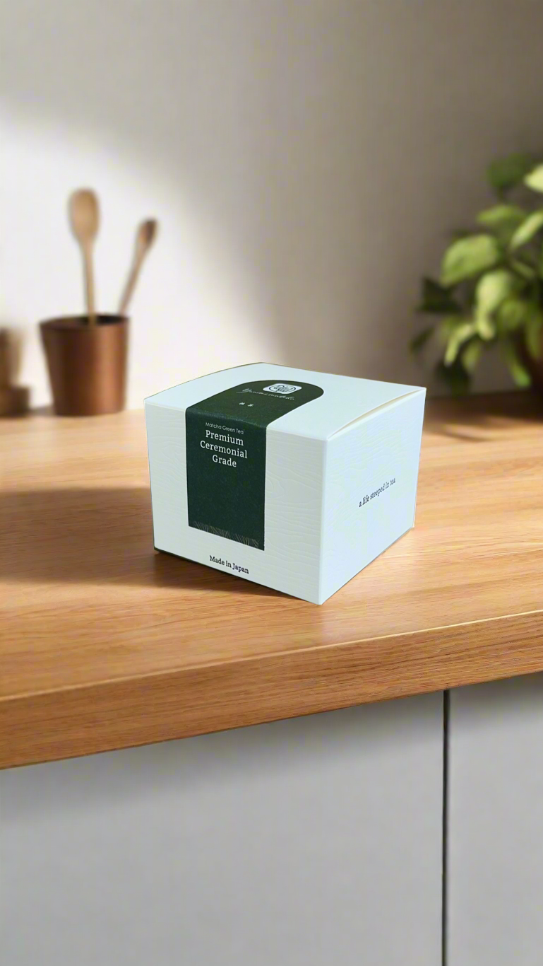 Yunomi Matcha luonnollisesti kasvatettu - Sahohime - Premium Ceremoniaal Grade (kivihiottu)