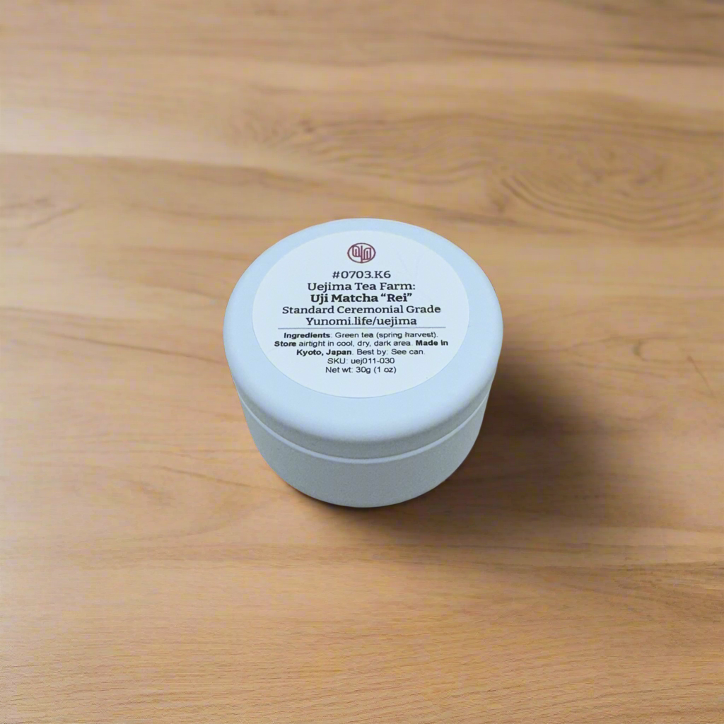 #0703.K6 Uejima Tea Farm: Uji Matcha "Rei" (Samidori) - Kyoto Grown Standard Ceremonial Grade 京都宇治和束茶 抹茶 玲 (limited quantity)
