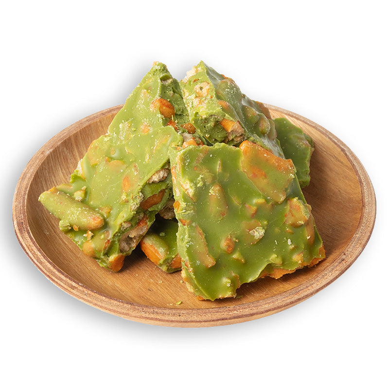 Edogoshiya Ikimachi Chocolate - Matcha with Kakinotane Crackers 80198 粋町しょこら 抹茶に柿の種