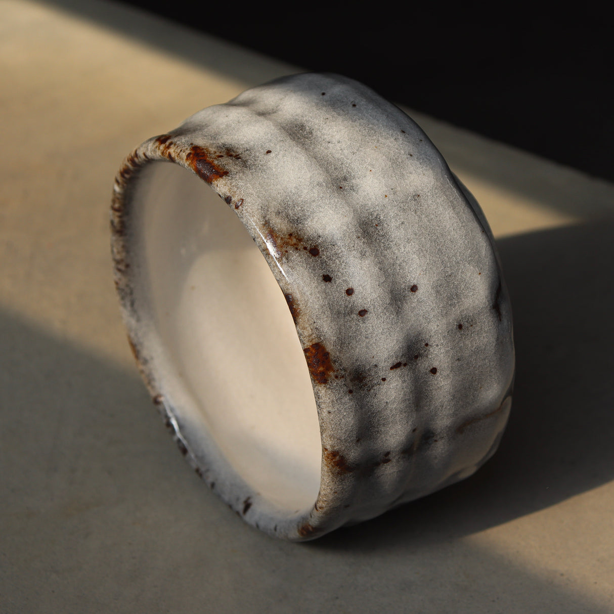 青安窯:鬼志野抹茶椀 鬼志野抹茶椀