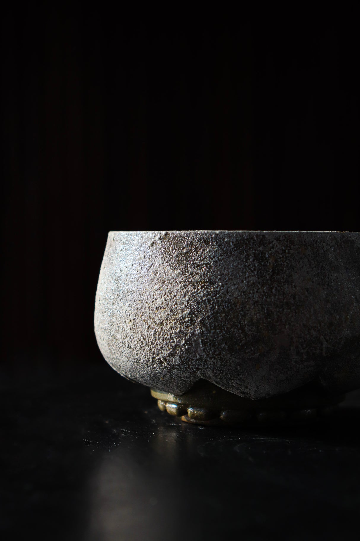 Emi Nakagawa: Handmade Matcha Bowl Kasumi-ishi 霞石 (Miststone)_4