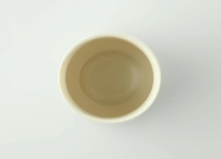 Miyama Minoyaki Large Oval Cup (vaaleanharmaa/harmaa) ポット(ライトグレー/グレー)