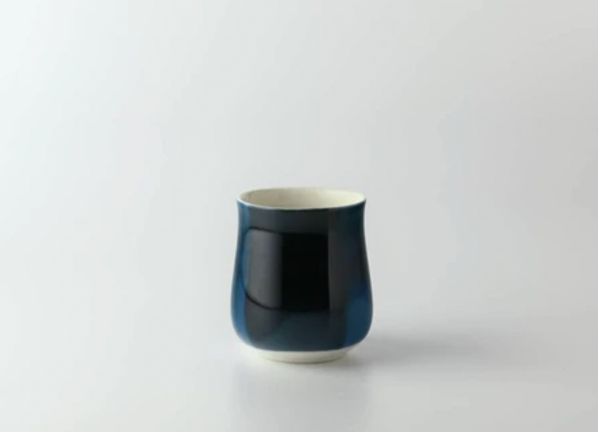 Miyama Minoyaki Oval Cup (Ink Blue) ポット(インクブルー)