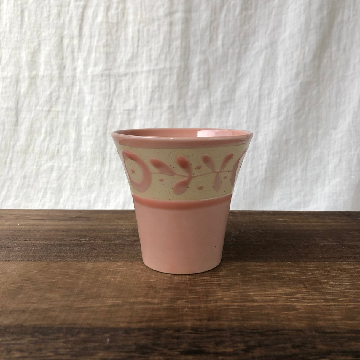 Saikai Keramiikka: Gaeden, Tea Cup, Baby Pink