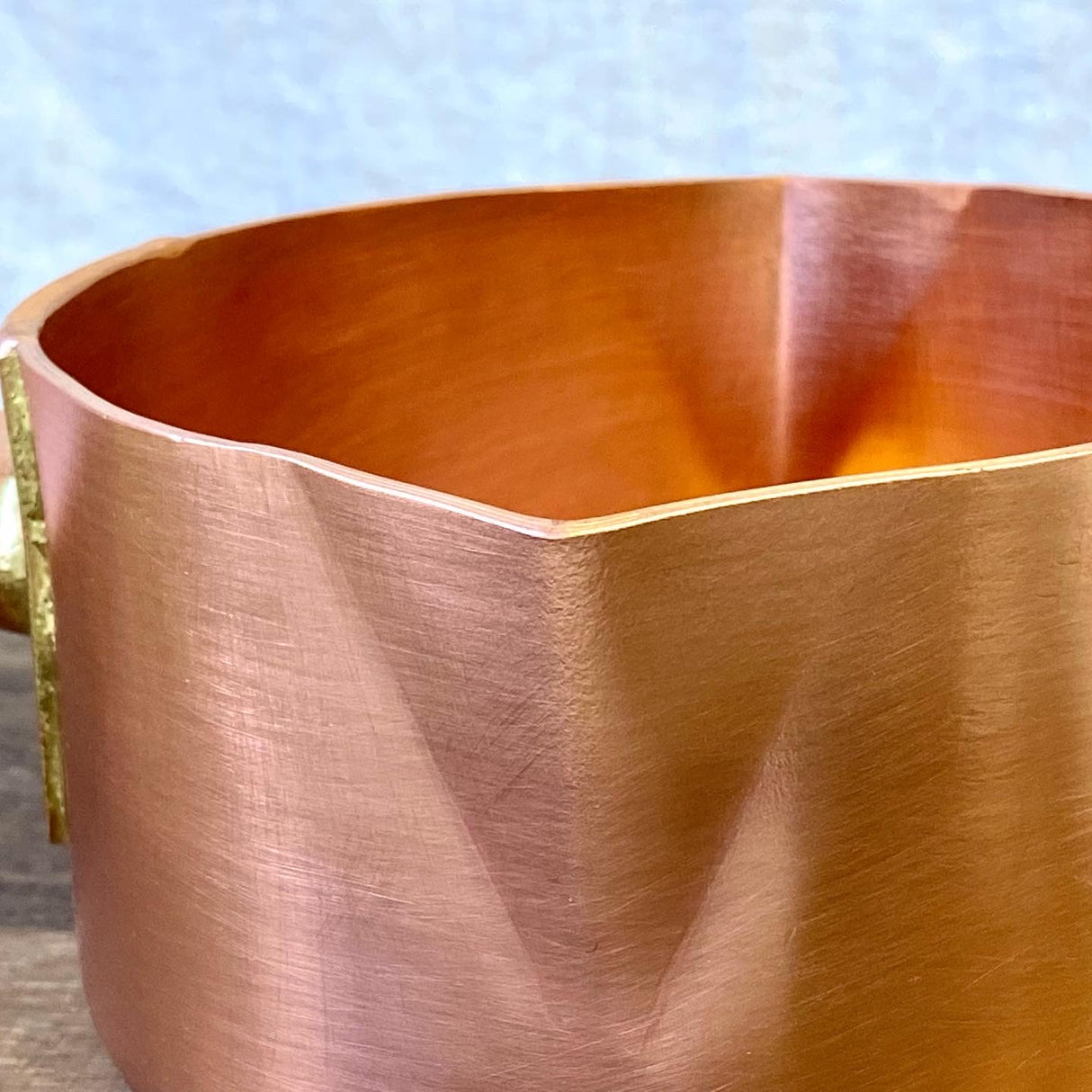 Pronssikastikepannu 銅両口片手鍋