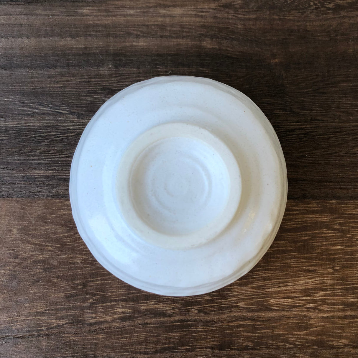 Kizoku Club: White Bizen-yaki Mini Matcha Bowl (available while supplies last)