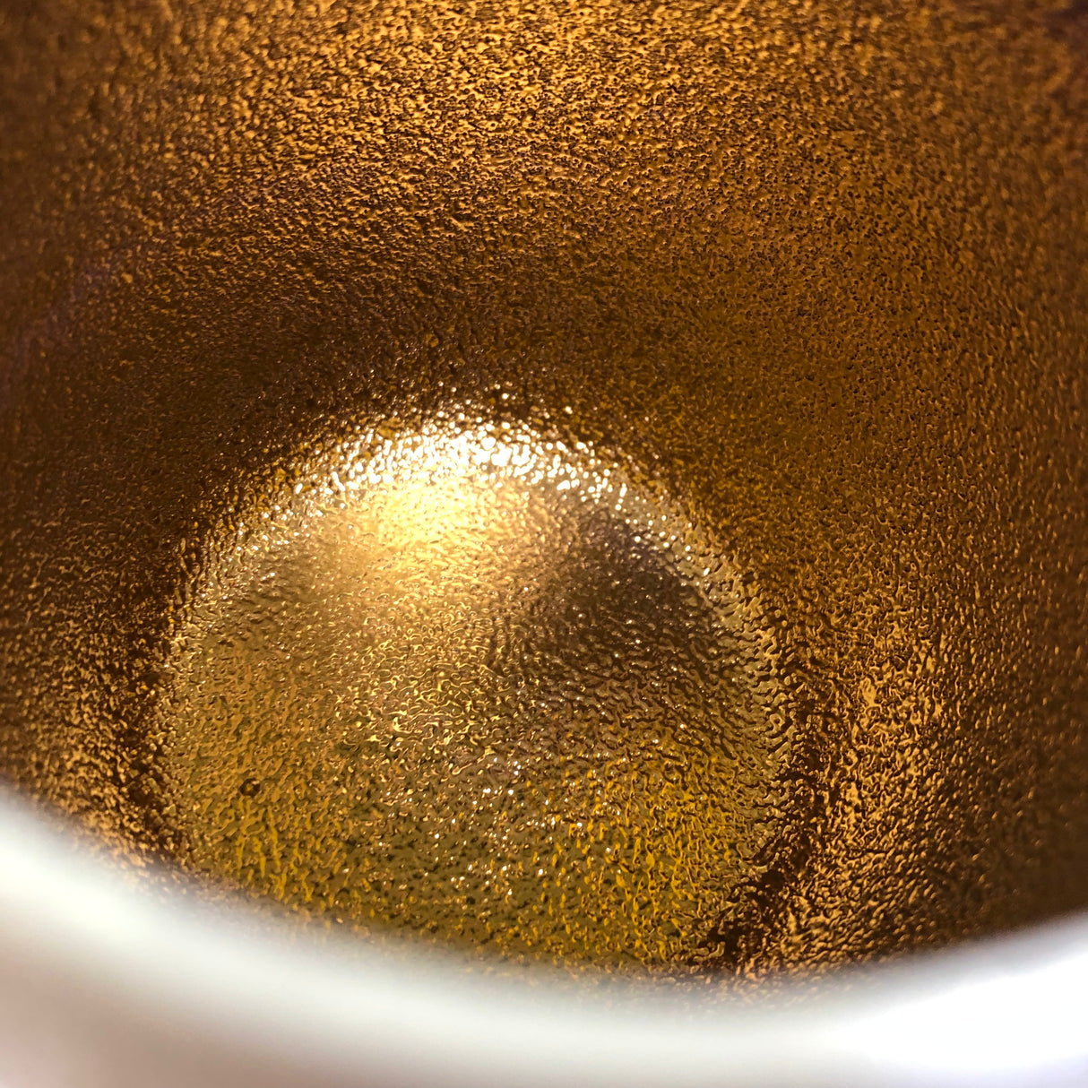 奥川陶器:スノーバルーンカップ ゴールド