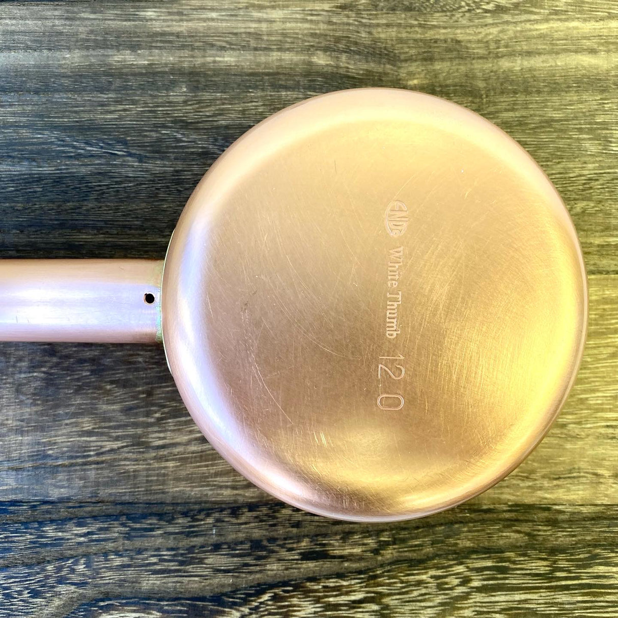 Pronssikastikepannu 銅両口片手鍋