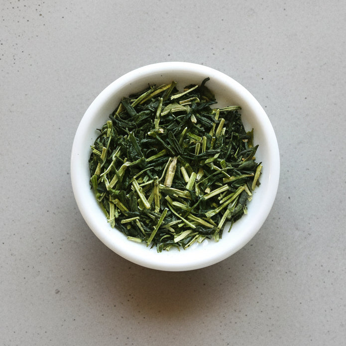 KU005 Tomizawa Tea Garden: Kumamoto Shira-ore Leaf Stem Tea - "Green Tea.Lab" 部02 白折 - Yunomi.life