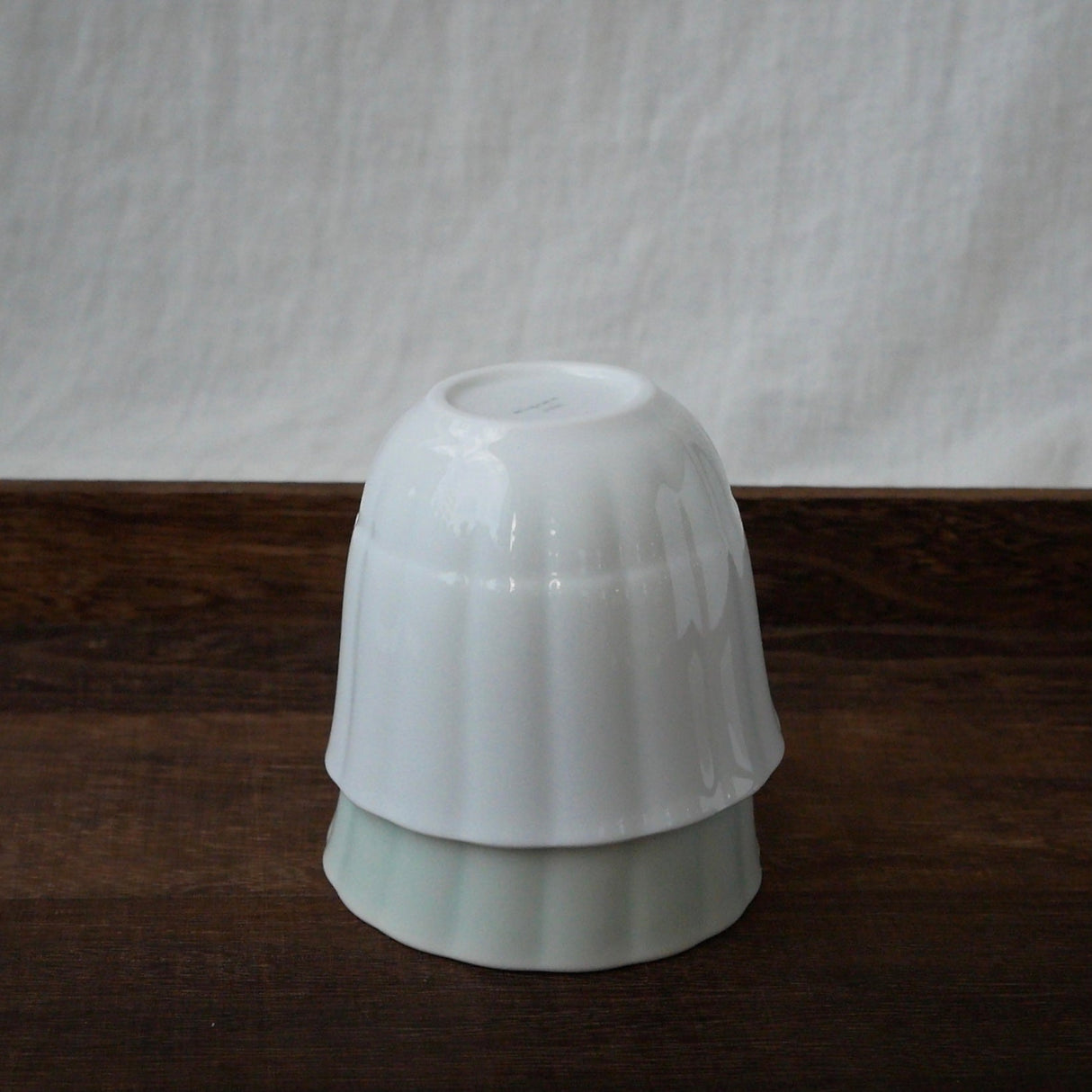 Yamani - Miyama Tableware: Sencha Tea Cup Suzune, White Color - Yunomi.life