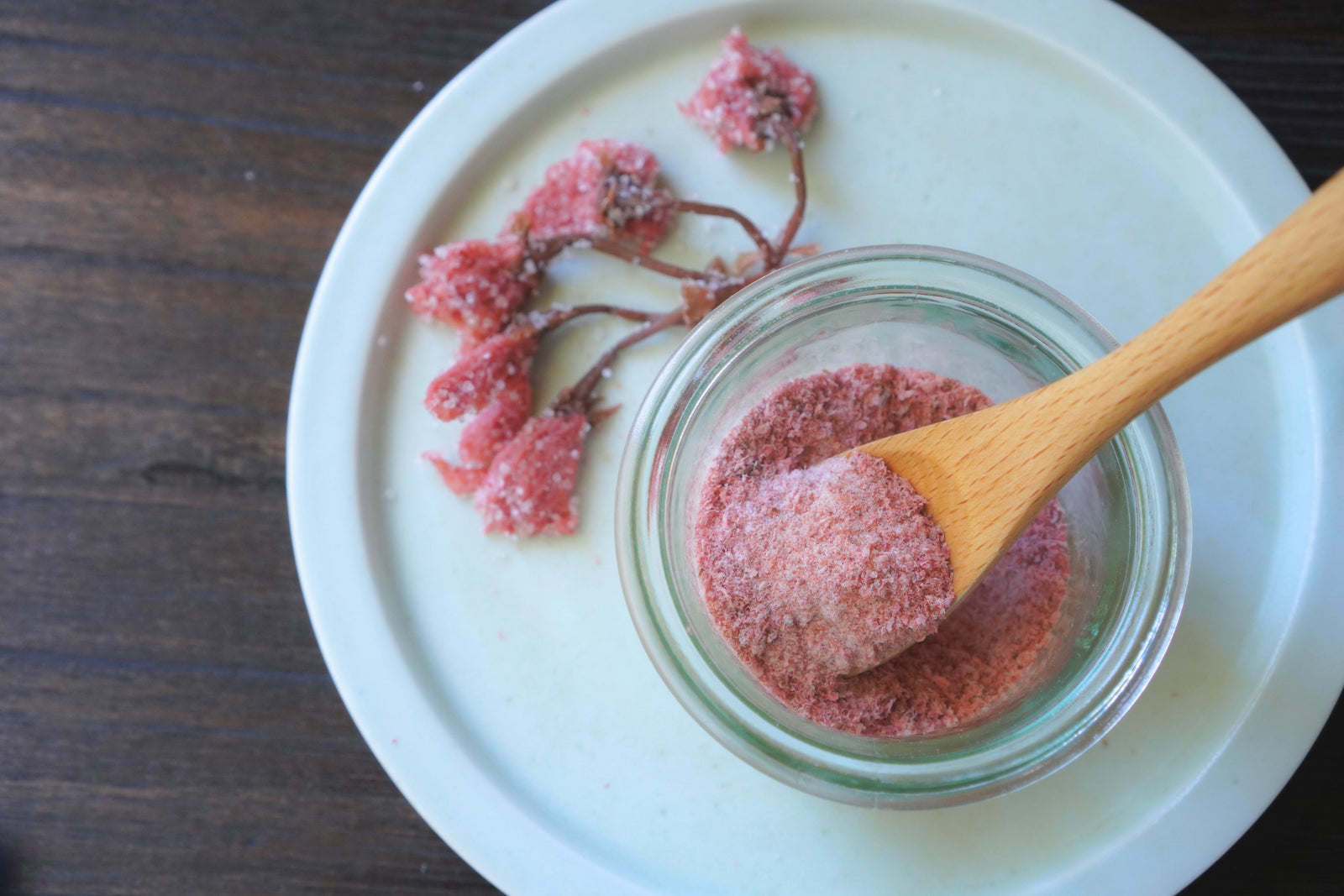 The Essense of Spring: Homemade Sakura Salt and Sakura Butter