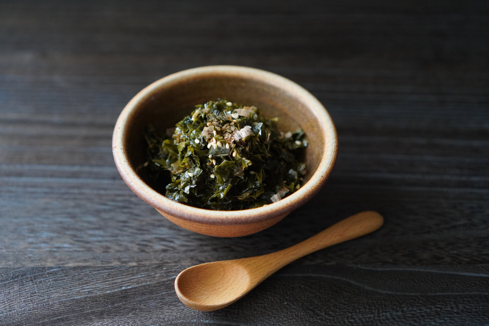 Green Tea Tsukudani (Simmered Green Tea Leaves)