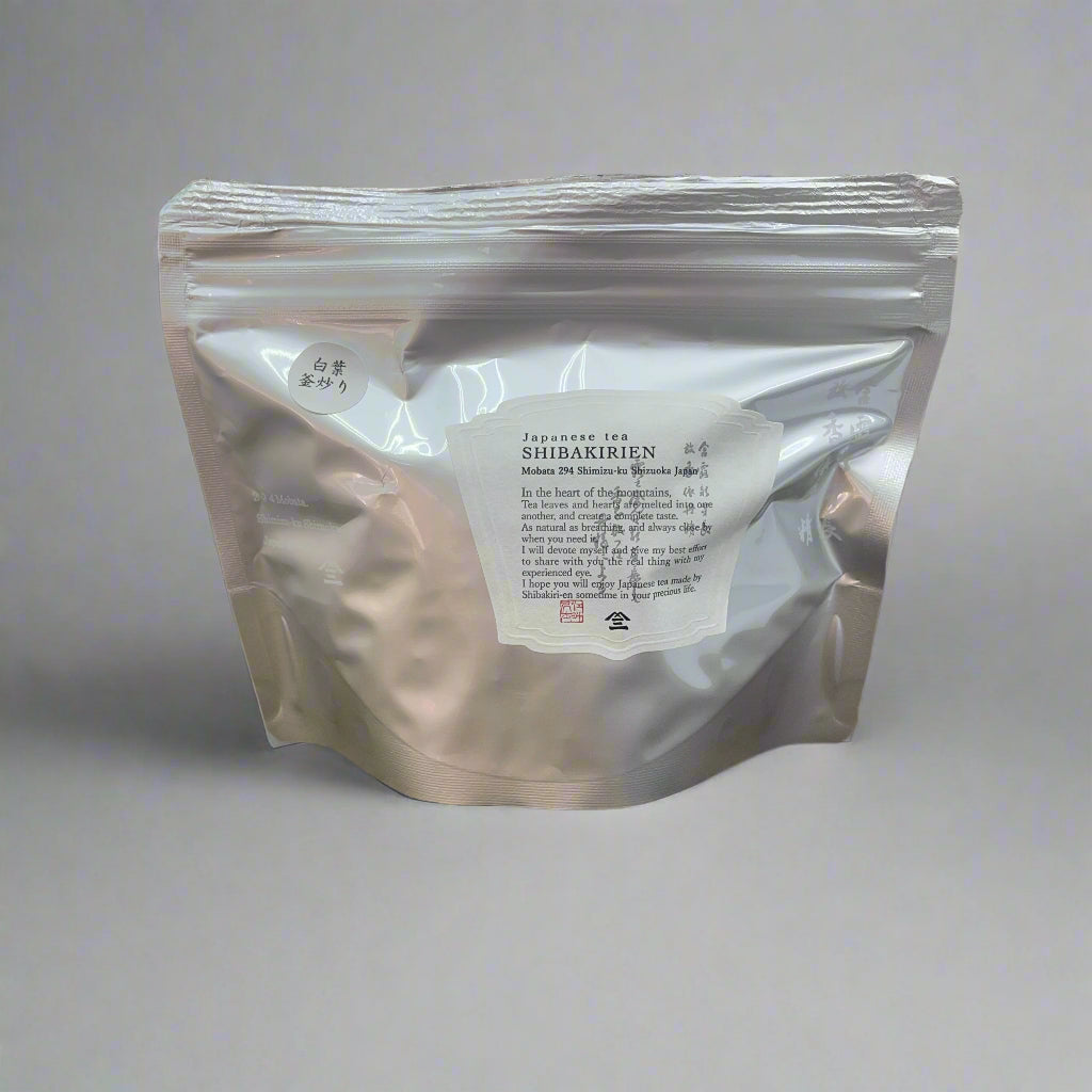 #0939.S5 Shibakiri Tea Garden: Kamairi-cha from Hakuyo Heirloom Cultivar Grown in Shizuoka 白葉在来種 釜炒り