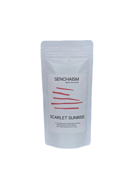 #1140 Per Oscar Brekell’s Senchaism: Scarlet Sunrise - Ultra Rare Single Cultivar Kondōwase Shizuoka Wakocha Black Tea yunomi.life