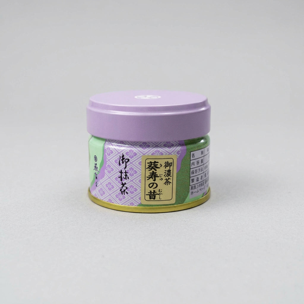 #1148 AOI Seicha: Stone Milled Nishio Matcha for Koicha - Kijyu no Mukashi (20g) 御濃茶、葵寿の昔 yunomi.life