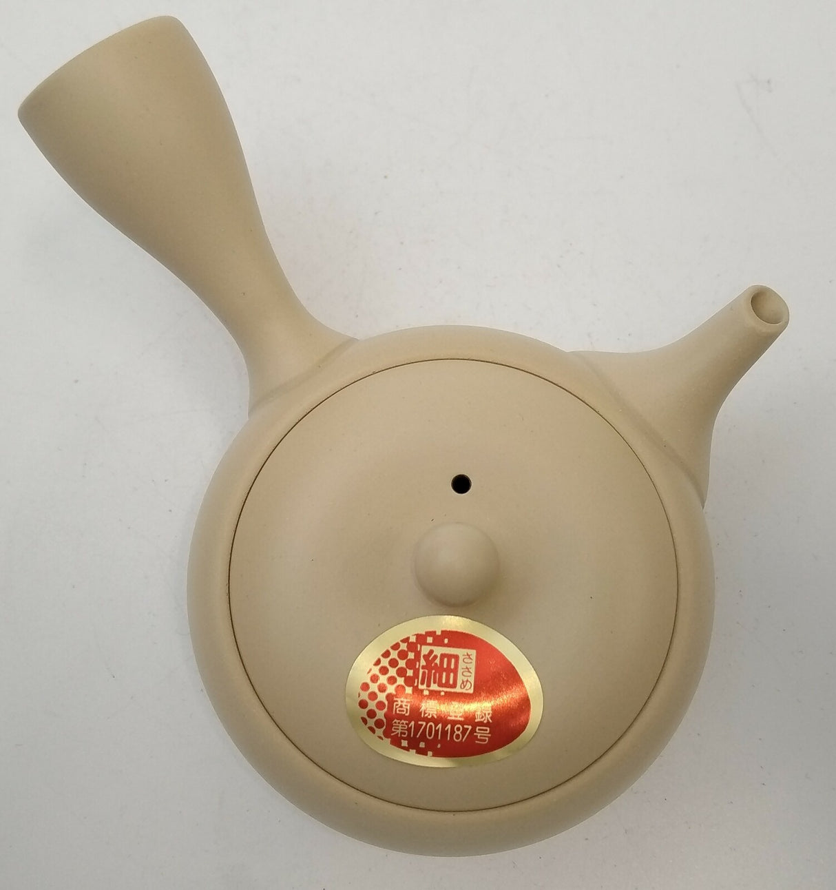 Takasuke Kiln (Y114): Tokoname mini kyusu, hiekankeltainen 100 ml 高資陶苑