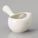 Shoko Kiln: Lidless Kyusu Tea Pot, White