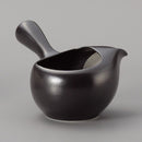 Shoko Kiln: Lidless Kyusu Tea Pot, Black