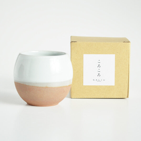 (LAST UNITS) SALIU - Round Yunomi Cup (White) ころころSA02 (ホワイト)