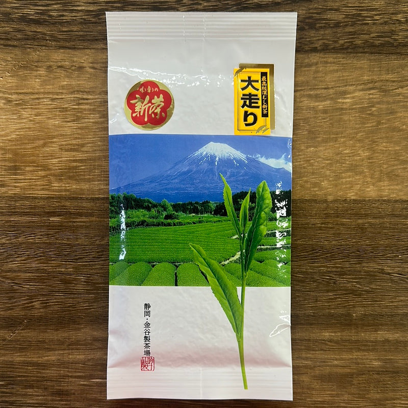 Kanes Tea: 2023 Ohashiri, Premium Fukamushi Sencha, First Flush, Spring Harvest 献上やぶ北 (新茶名：大走り)