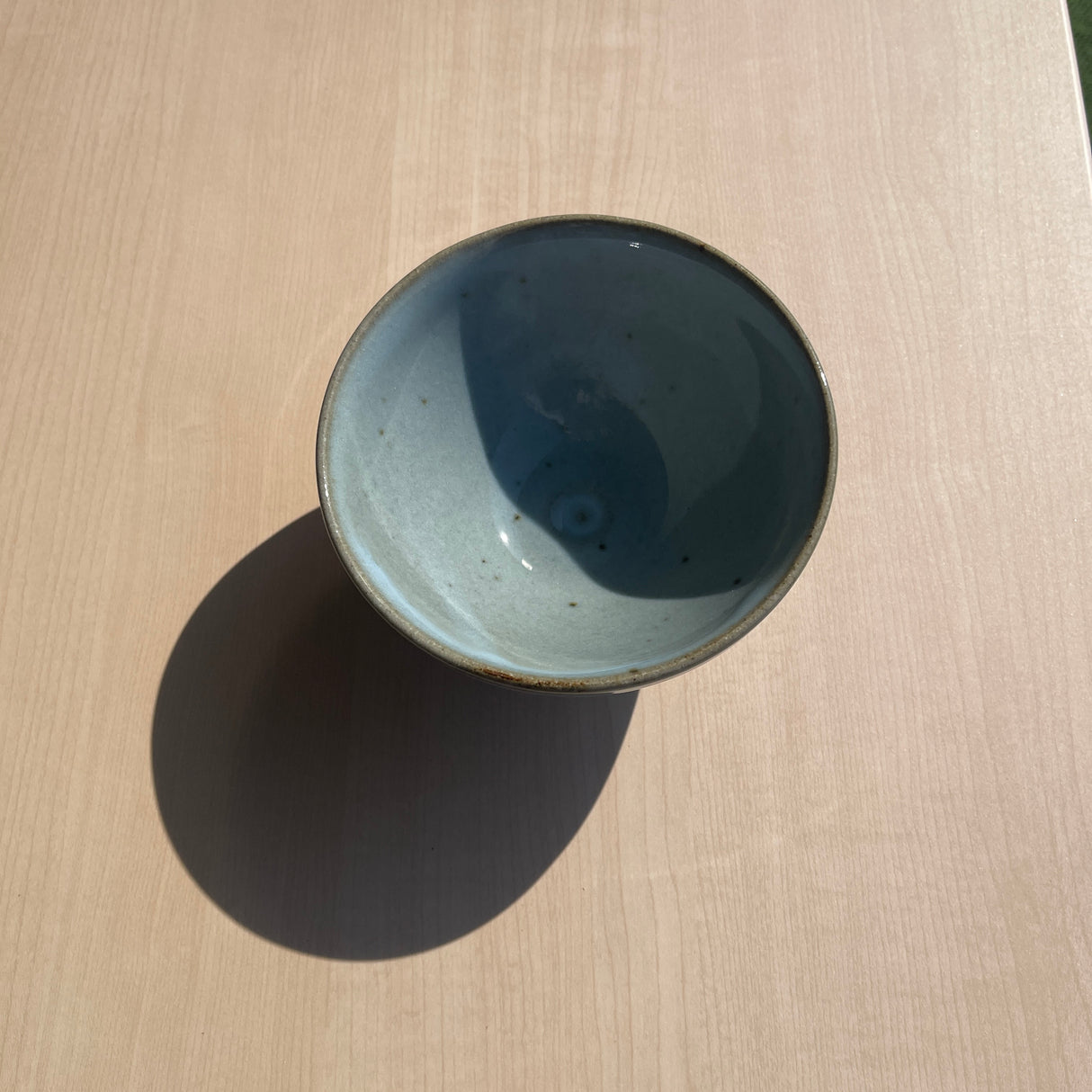 Blue Hagi Natsume Matcha Bowl