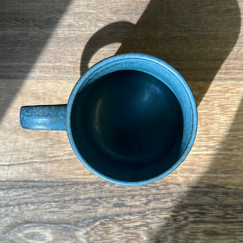 Minoyaki Sepia Mug Cup Blue (240 ml)