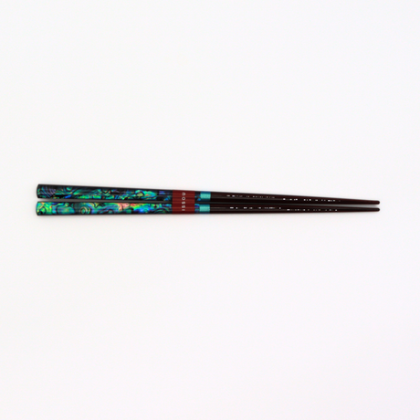 Ishida: "Miyabi-gai" Raden Wakasa Lacquered Chopsticks yunomi.life