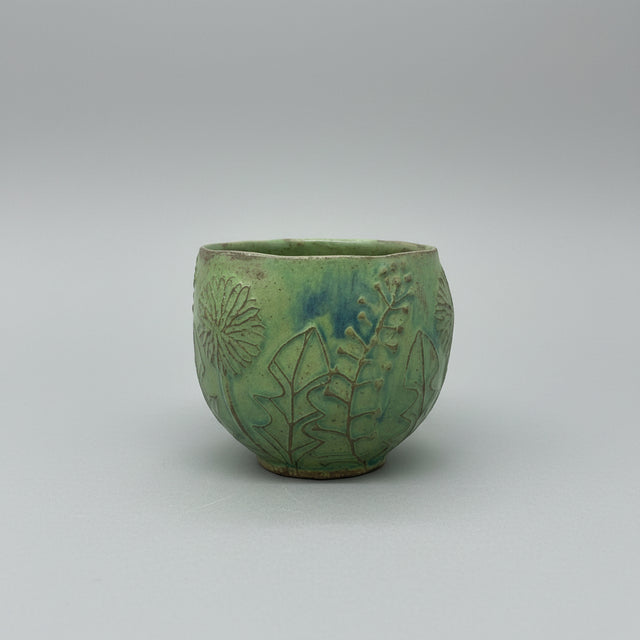 Kaoli Nakamura: Green Dandelion Cup yunomi.life