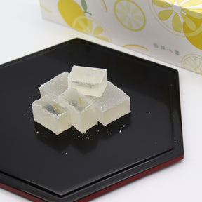 Kyogashitsukasa Miyako : Yuzu Kohakuto 京都菓子司都　柚子琥珀糖