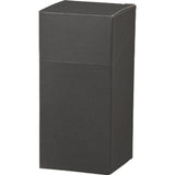 Seiwa 13807: Black textured carton 74 x 74 x 155 mm