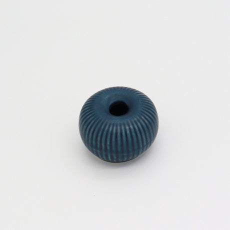 Minoyaki Matcha Whisk Holder (Blue)  / 茶筅くせ直し (青）yunomi.life