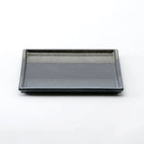 Kanesho Toki: Blue Woven Pattern Plate / 錦織 角皿