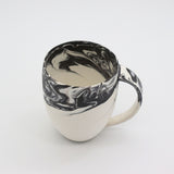 Shinro Yamamoto: Marble Porcelain Mug Cup (White) yunomi.life