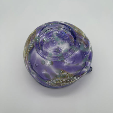 Suikaen: Crystal Series (Katakuchi Chawan Glass Matcha Bowl with Spout ) SORA yunomi.life 5