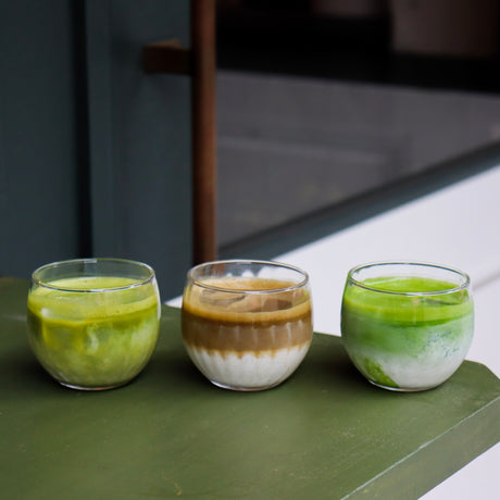 Yunomi WaLatte Tasting Set - Japanese Matcha / Hojicha / Genmaicha Powders yunomi.life