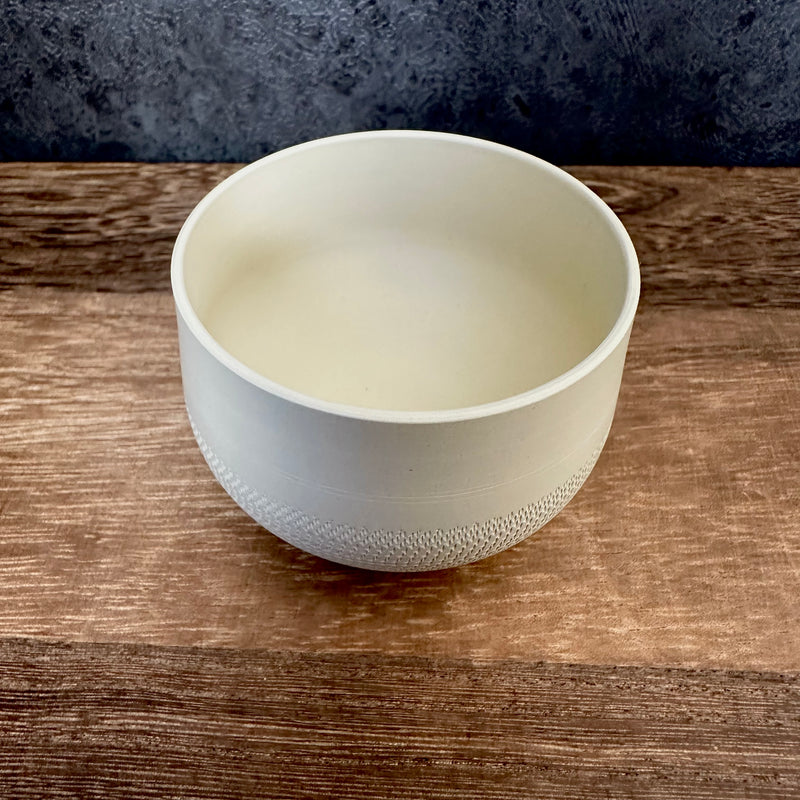 Yamaki ikai F251: Tokoname white tea cup 常滑 陶仙ホワイト湯呑み