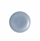 Oda Pottery: Sazanami Design 20cm Plate (Blue) 小田陶器さざなみプレート 20cm（ブルー）