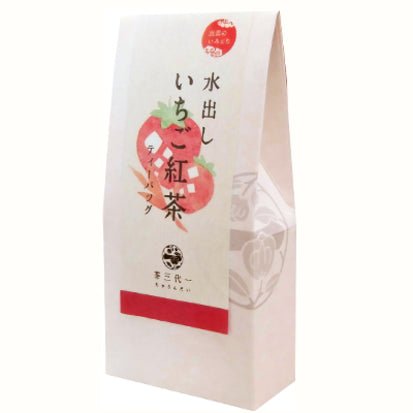 Chasandai: Cold-brew Strawberry flavored black tea (Tea Bags: 5g x 4) - Yunomi.life