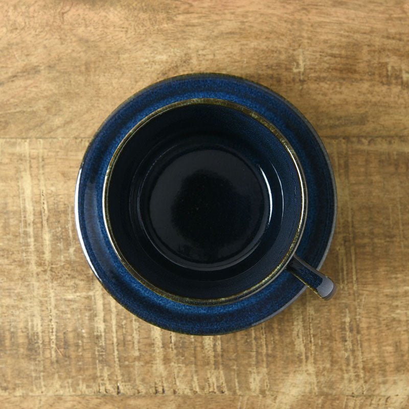 Deep Scandinavian Blue - Tea Cup & Saucer - Yunomi.life