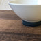 Hakusan Porcelain: Hasamiyaki Rice Bowl - "Threads of Hemp" (Indigo or Sepia)