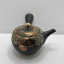 Isobe Ceramics mi125: Tokoname Kyusu Shouhou 280 ml 金彩菊 - Yunomi.life