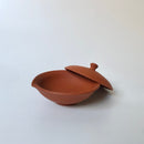 Isobe Ceramics mi181: Tokoname Shiboridashi Kyusu Crimson 60 ml - Yunomi.life